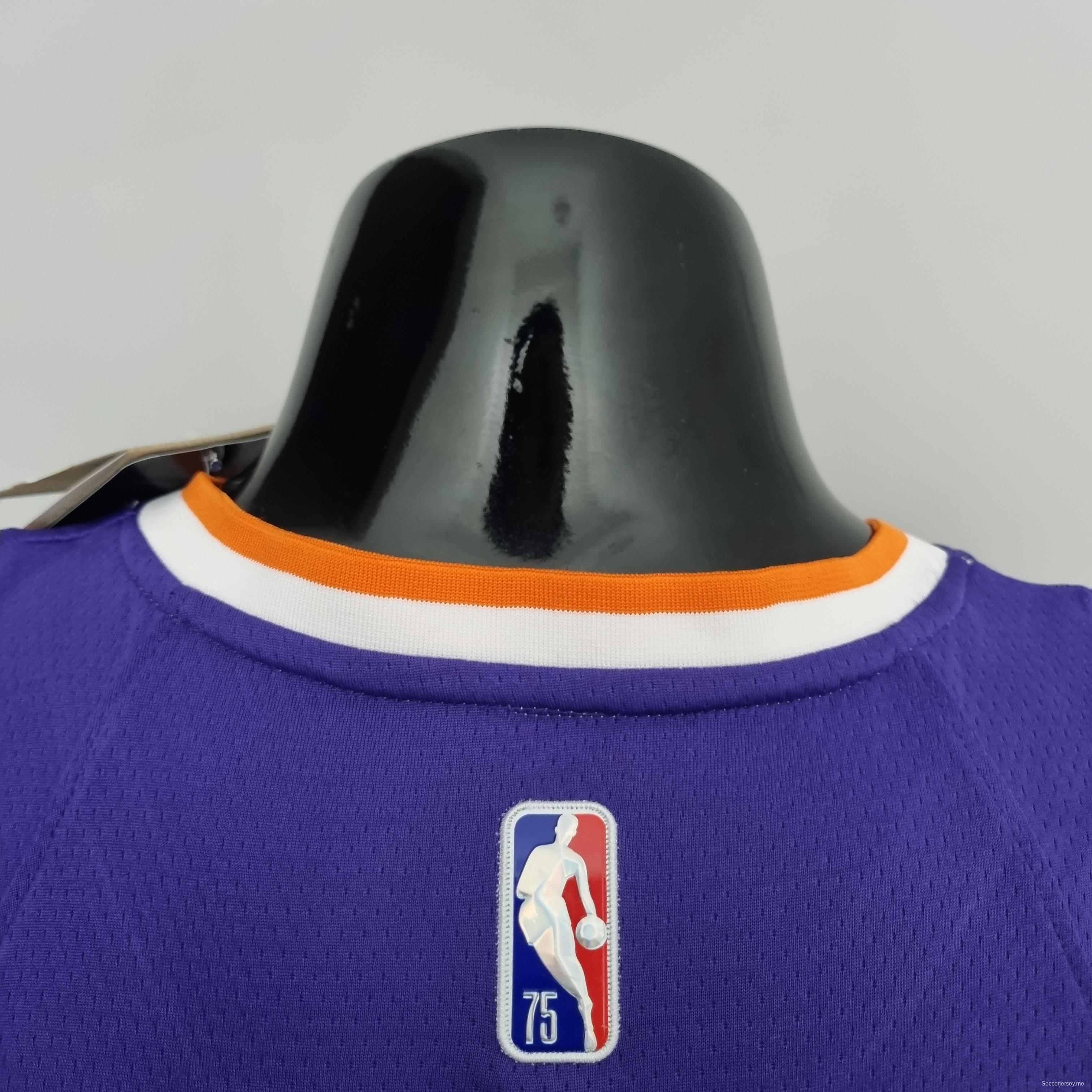 75th Anniversary Paul #3 Phoenix Suns Purple NBA Jersey