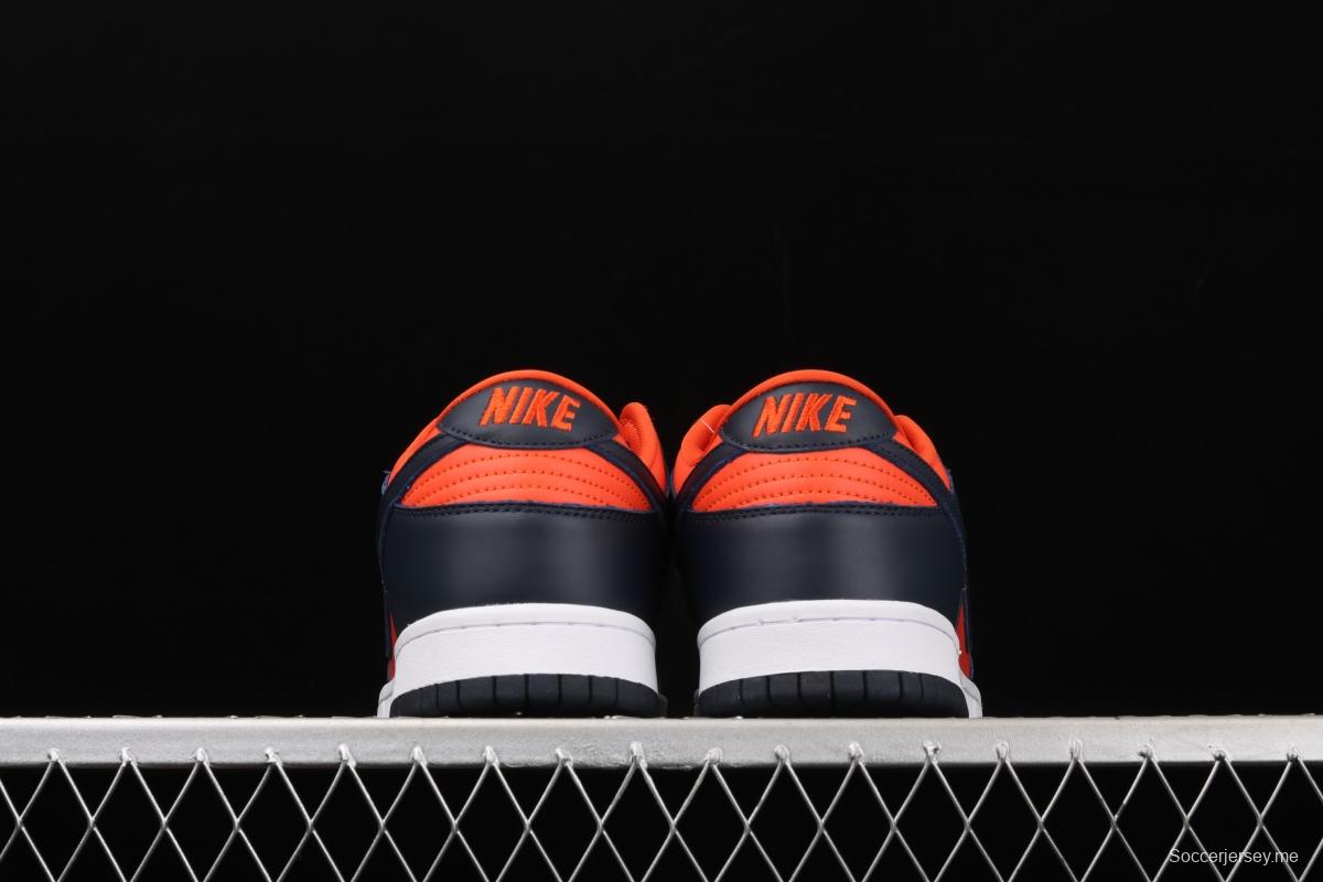 NIKE SB DUNK Low SP Fanta color matching head layer low side leisure sports board shoes CU1727-800