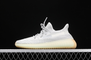 Adidas Yeezy Boost 350V2 Tailgate FX4348 Darth Coconut 350 second generation hollowed-out Asian gray angel color