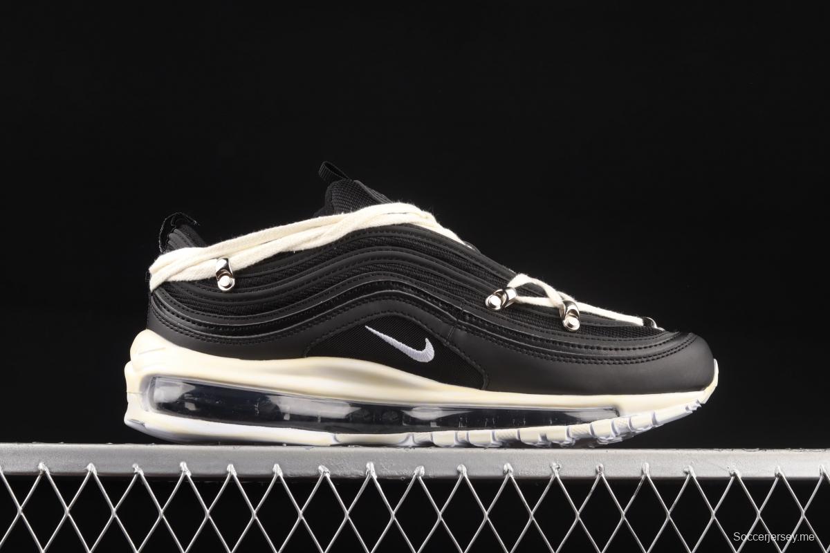 NIKE Air Max 97 pentagram shoes customized to make old bullet air cushion running shoes 921826-001