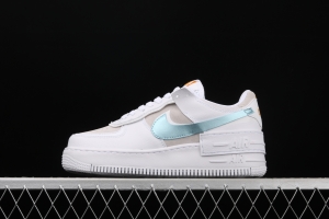 NIKE Air Force 1 ShAdidasow light weight heightened low-top board shoes DA4286-100