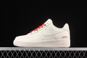 Supreme x NIKE Air Force 1y07 Air Force Joint style low-top Sports Leisure Board shoes CU9225-126