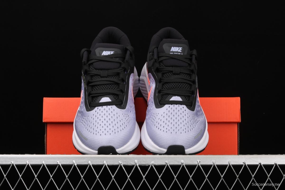 NIKE Air Zoom Structure 23 structure series mesh wire drawing breathable running shoes CZ6721-500