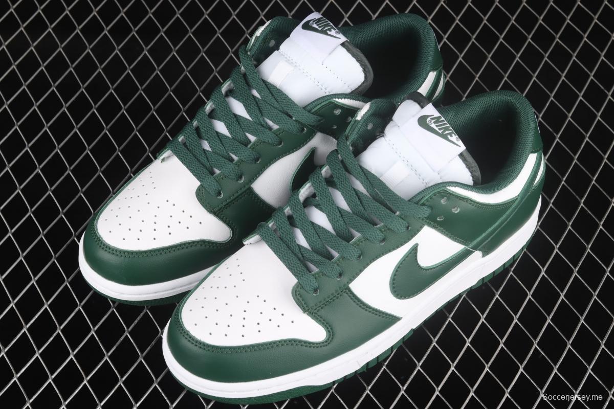 NIKE SB DUNK Low Team Green Michigan White and Green Slam Dunk Series low side Leisure Sports Skateboard shoes DD1391-101