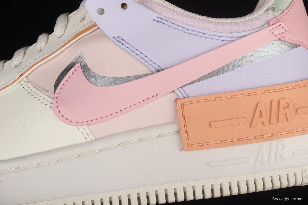 NIKE Air Force 1 ShAdidasow light weight heightened low-top board shoes CI0919-111,