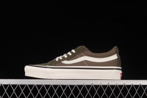 Vans Sk8-Low Reissue S Yu Wenle same style army green low-top casual board shoes VN0A4UW12V7