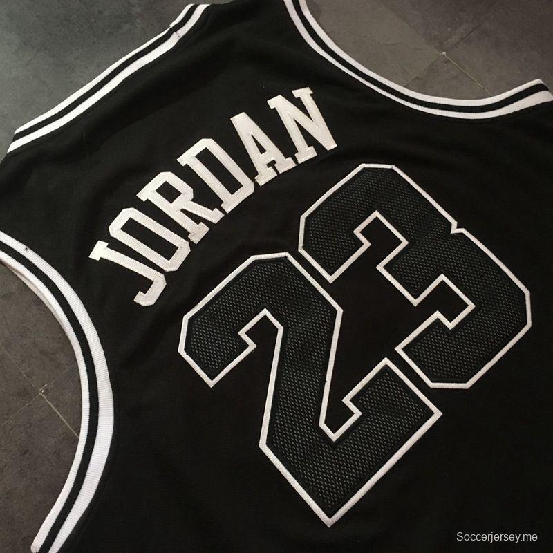 Men's Michael Jordan Black Retro Classic Team Jersey