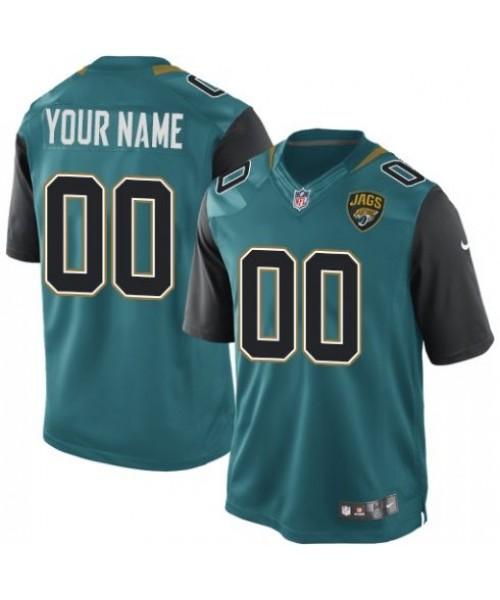 Men's Teal Custom Alternate Throwback Team Jersey