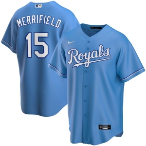 Youth Whit Merrifield Light Blue Alternate 2020 Player Team Jersey