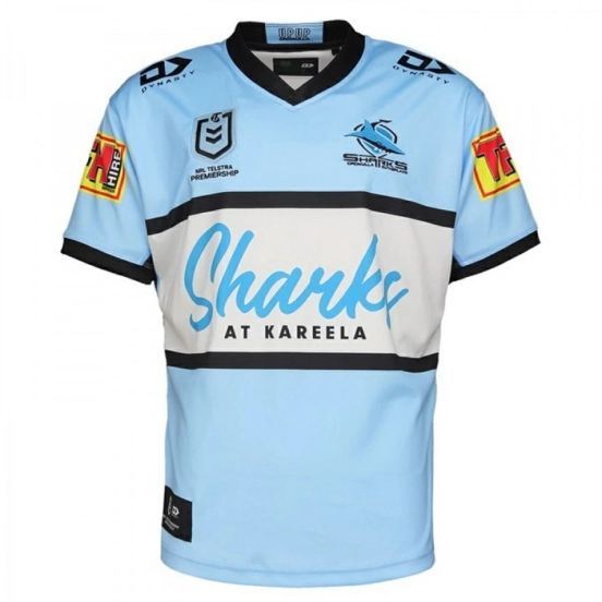 Cronulla-Sutherland Sharks 2021 Men's Home Rugby Jersey