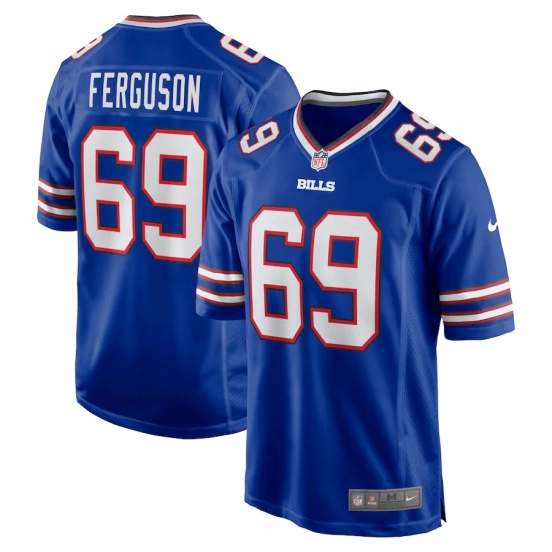 Men's Reid Ferguson Royal Player Limited Team Jersey