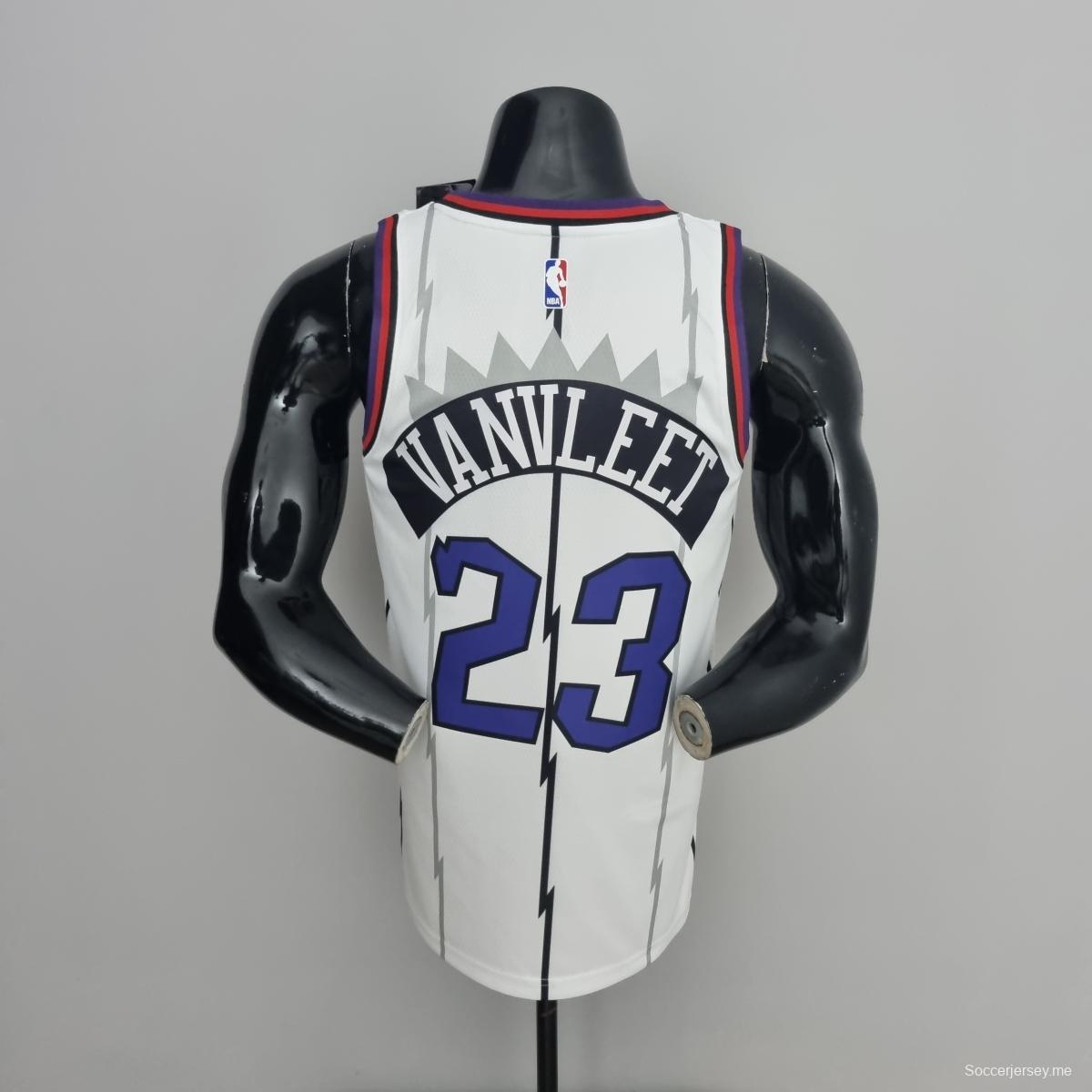 قميص فريق تورونتو رابتورز تورونتو رابتورز فافليت #23 أبيض من دوري كرة السلة الأمريكي للمحترفين
