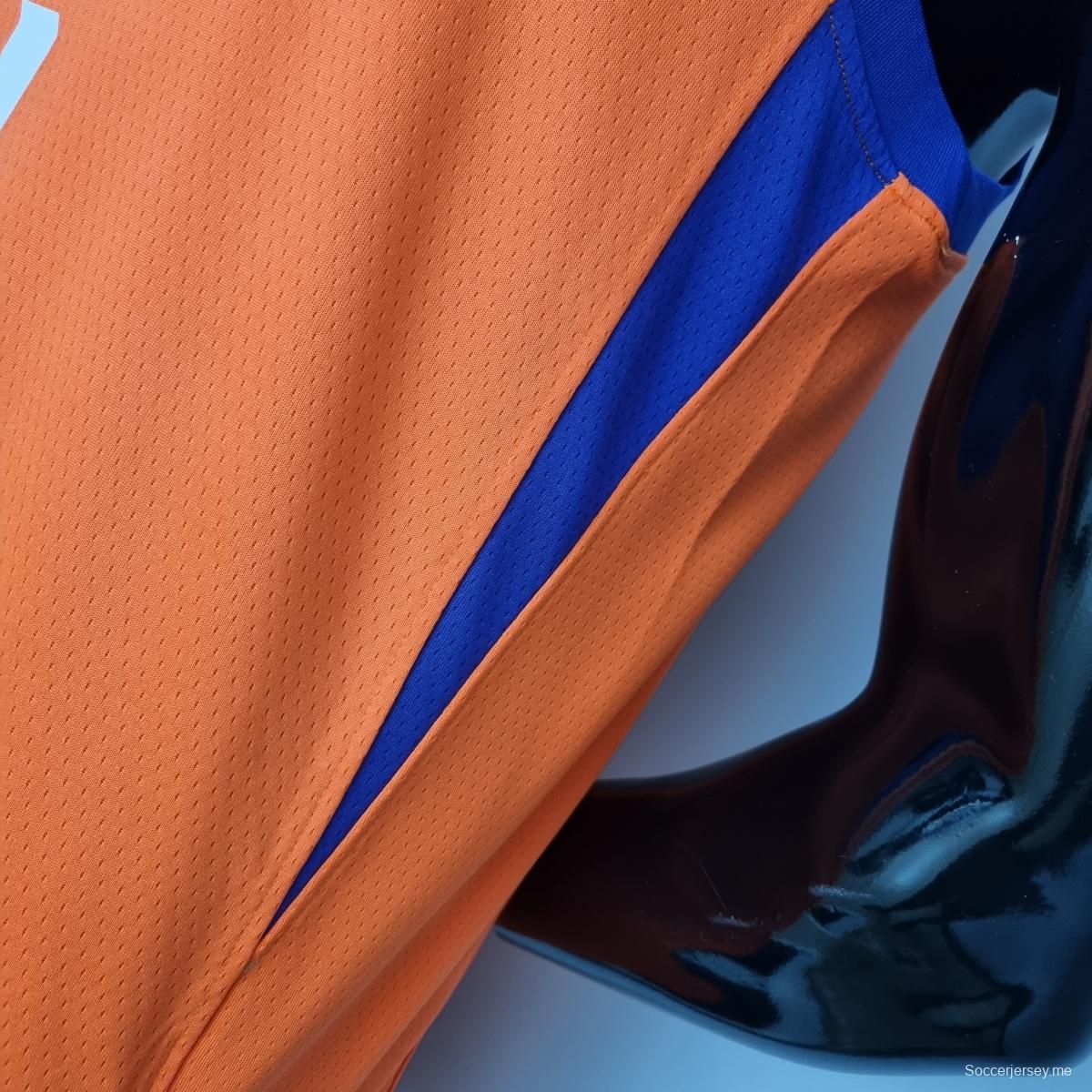 قميص فينيكس صنز فينيكس صنز فينيكس صنز جوردان ذو الطابع البرتقالي في دوري كرة السلة الأمريكي للمحترفين رقم 75
