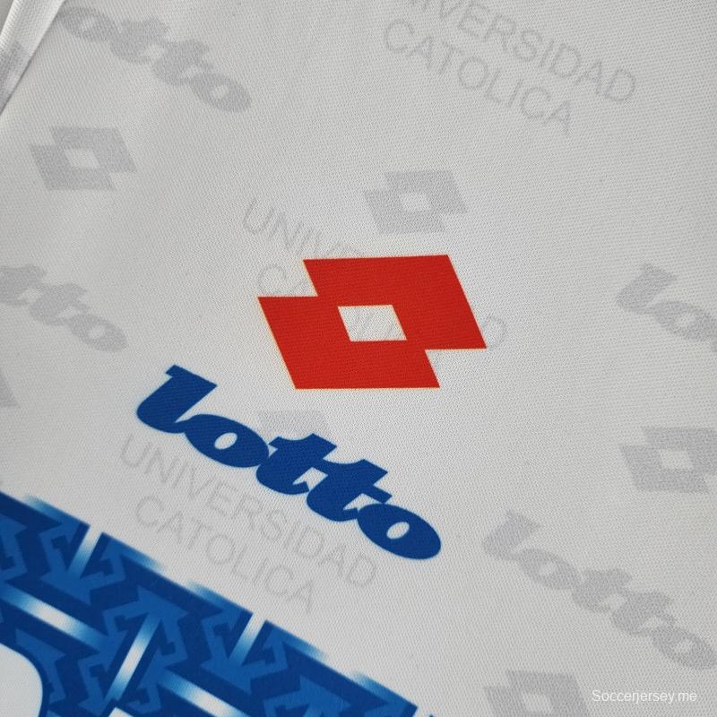 قميص كرة قدم بأكمام طويلة ريترو 1996 ديبورتيفو يونيفرسيونيفيرسياد كاتوليكا الثالث
