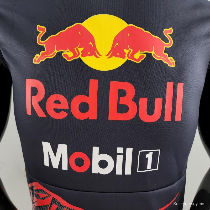 2022 F1 F1 ريد بول سترة بحرية #0001
