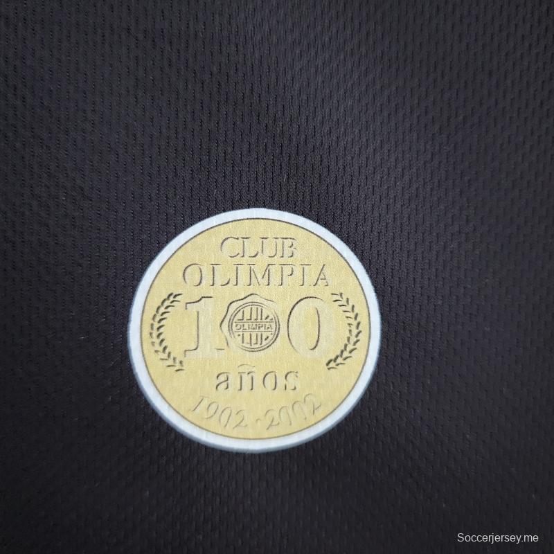 قميص كرة قدم أولمبيا 02/03 ريترو 02/03 خارجي
