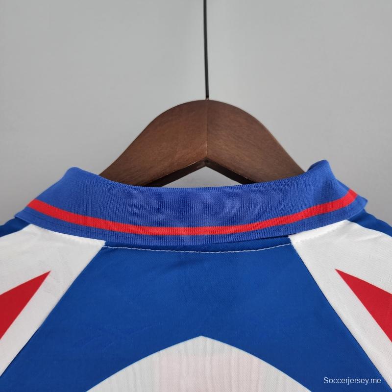 قميص كرة قدم بأكمام طويلة ريترو 1998 ديبورتيفو يونيفرسيونيفيرسيداد كاتوليكا خارج الديار
