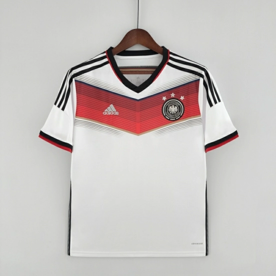 قميص منتخب ألمانيا لكرة القدم الأساسي 2014 ريترو 2014
