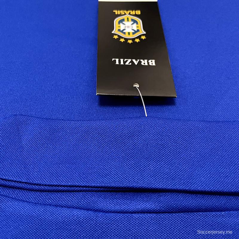 قميص كرة قدم البرازيل الرجعية 1957 ريترو 1957 خارج الديار
