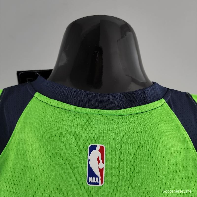 مينيسوتا تمبروولفز ويجينز #22 قميص مينيسوتا تمبروولفز ويجينز #22 إير جوردان إن بي إيه جيرسي أزرق
