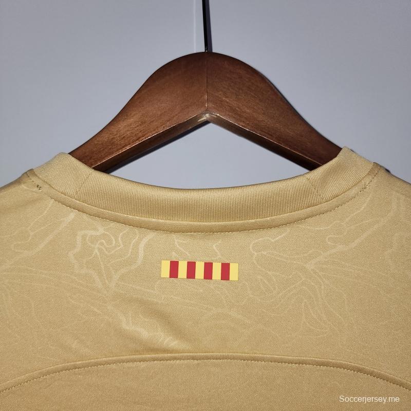 22/23 قميص برشلونة لكرة القدم خارج الديار 22/23
