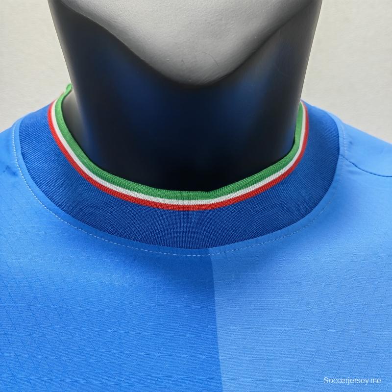نسخة اللاعب إيطاليا قميص المنتخب الإيطالي
