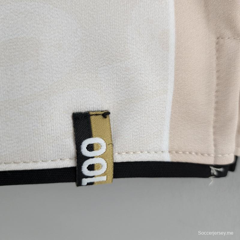 قميص كورينثيانز ريترو 2010 الذكرى المئوية لكورينثيانز باللون البيج
