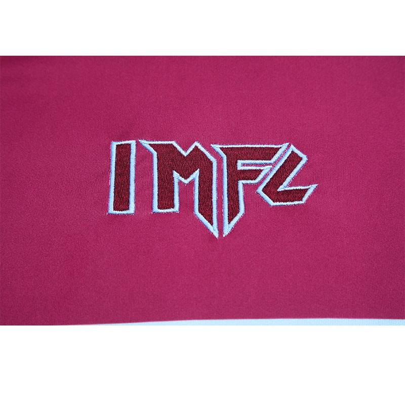 ريترو 22/23 آيرون مايدن إكس ويست هام نبيذ/قميص أزرق
