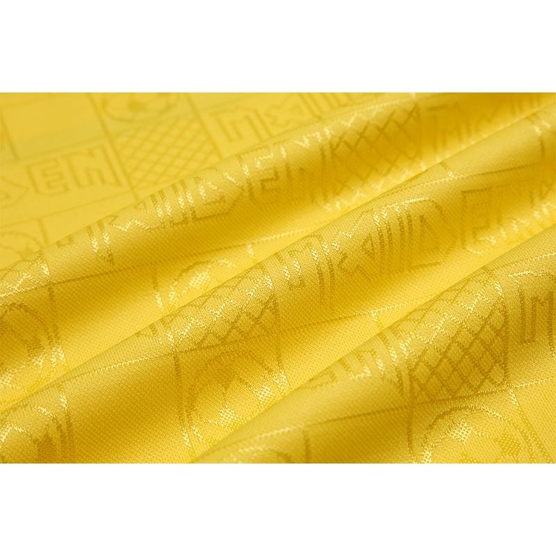 قميص أصفر ريترو 2018 وست هام يونايتد × آيرون مايدن مايدن
