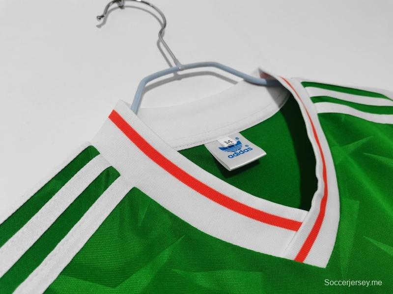 قميص أيرلندا القديم 1990/92 قميص أيرلندا الرئيسي لكرة القدم
