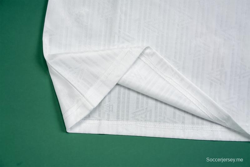 قميص منتخب ألمانيا لكرة القدم الأساسي لكرة القدم الرجعية 1990
