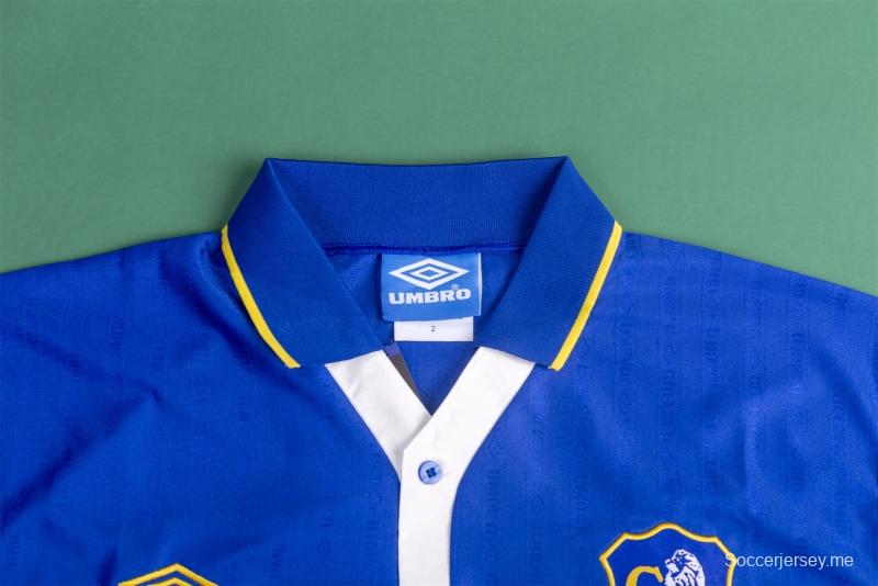 قميص تشيلسي 95/97 ريترو 95/97 لكرة القدم الأساسي
