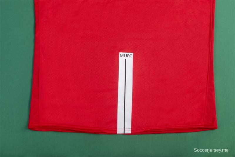 قميص مانشستر يونايتد الرجعية 07/08 ريترو 07/08 قميص مانشستر يونايتد الرئيسي لكرة القدم
