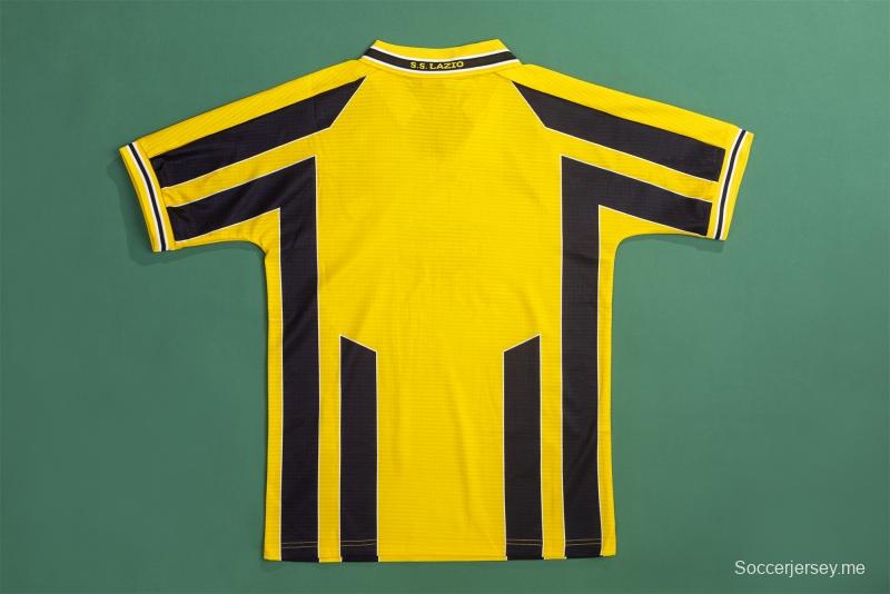 قميص لاتسيو 98/99 لاتسيو الثالث لكرة القدم ريترو 98/99
