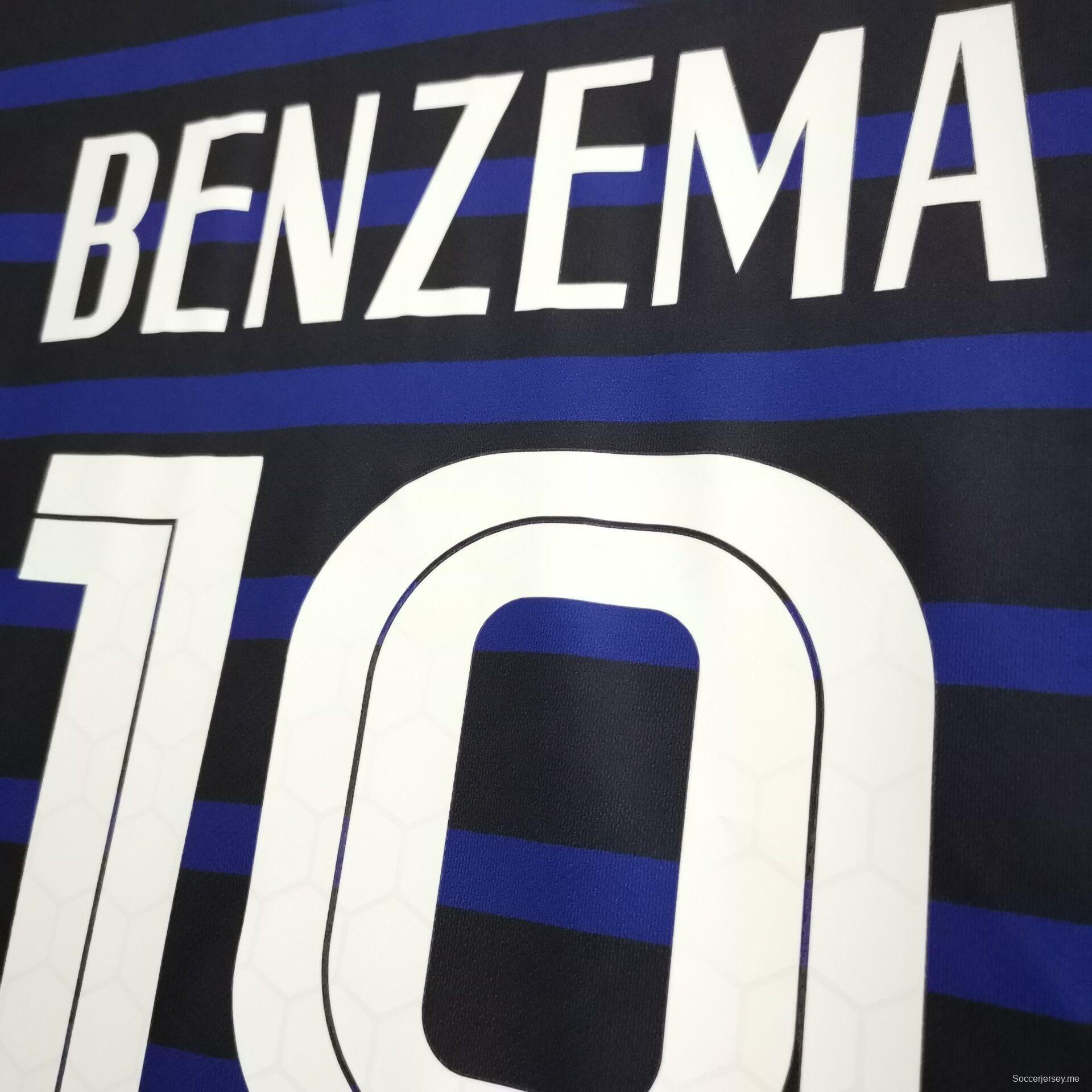 قميص بنزيما فرنسا ريترو 2020 فرنسا بنزيما
