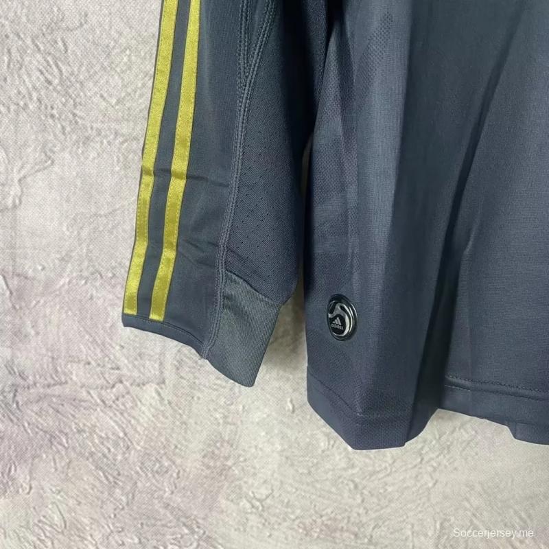 قميص بأكمام طويلة الأكمام ريترو 09/10 ليفربول أفرو 09/10
