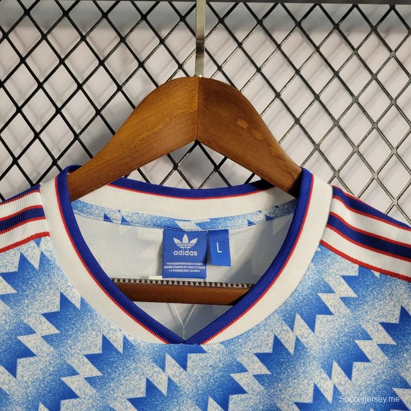 قميص مانشستر يونايتد 90/92 ريترو 90/92 خارج ملعبه
