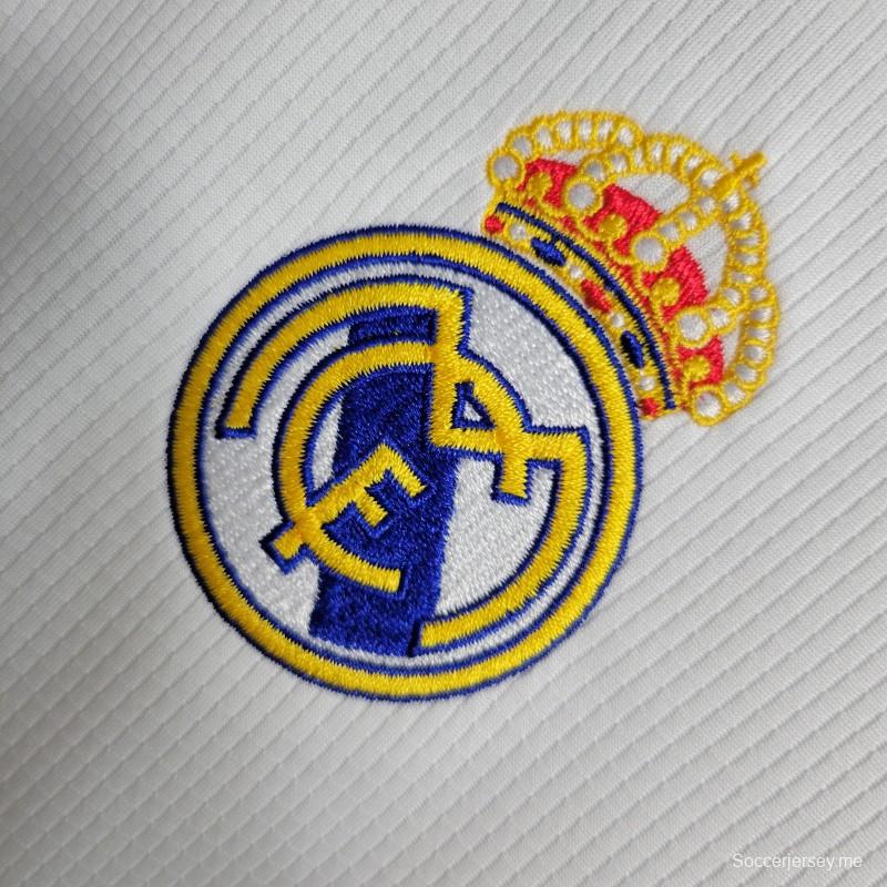 قميص ريترو19-20 ريال مدريد بأكمام طويلة الأكمام
