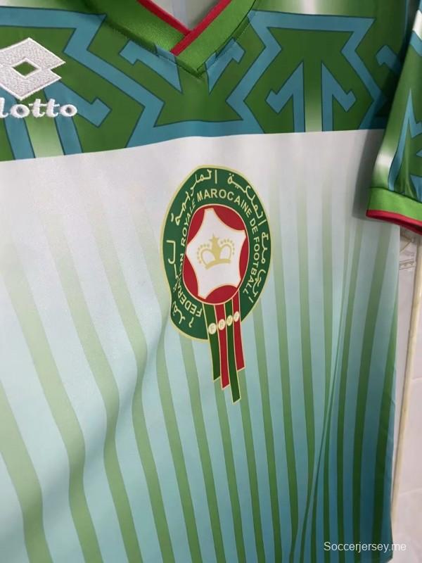 قميص أخضر ريترو 1994 المغرب خارجي أخضر
