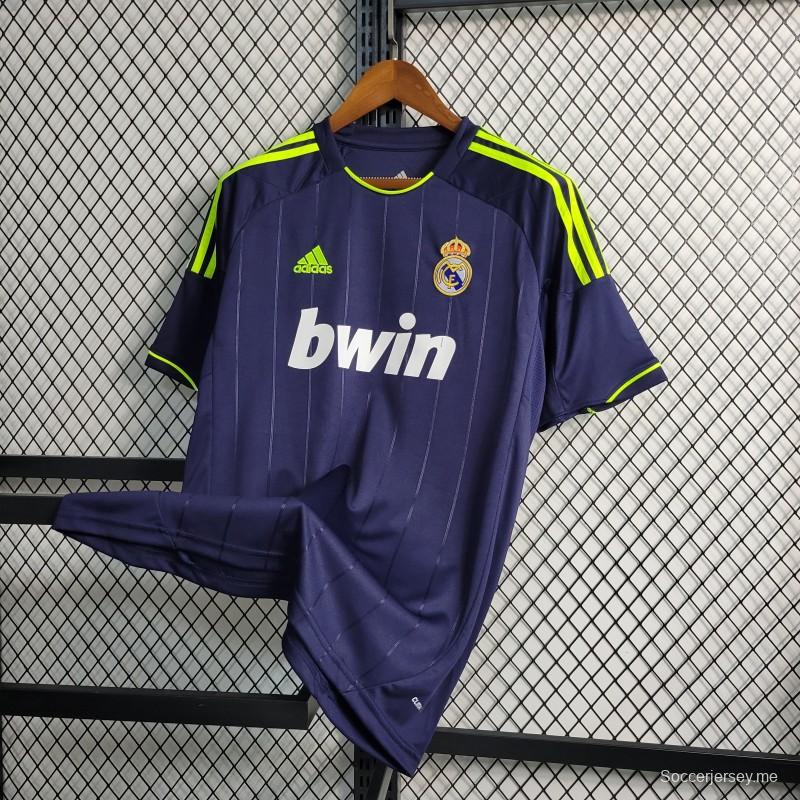 قميص ريترو 2012-13 ريال مدريد خارجي أسود اللون أسود اللون
