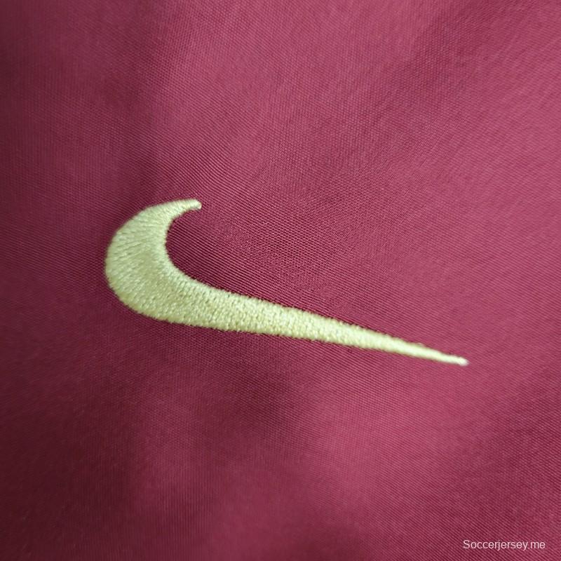 قميص بأكمام طويلة الأكمام ريترو 05-06 أرسنال هوم بأكمام طويلة
