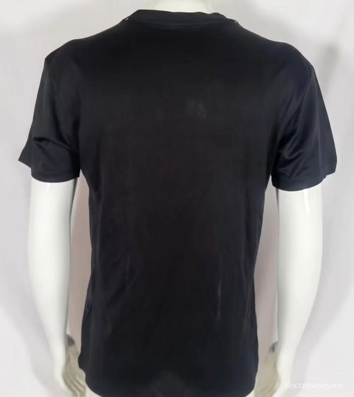 قميص أرجنتيني ريترو 2018 ذهاباً وإياباً أسود
