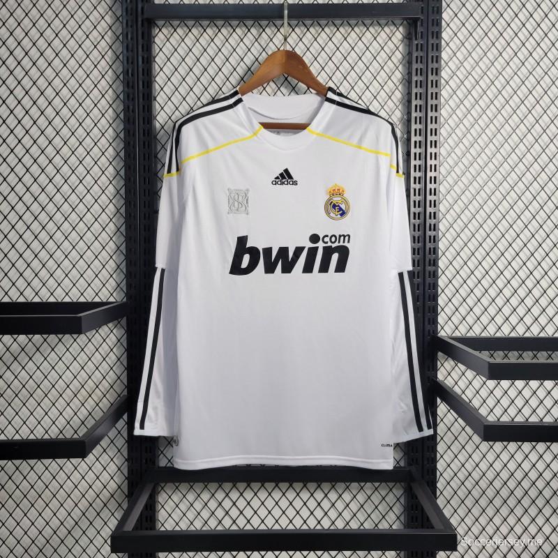 قميص ريترو بأكمام طويلة 09/10 ريال مدريد 09/10 ريال مدريد
