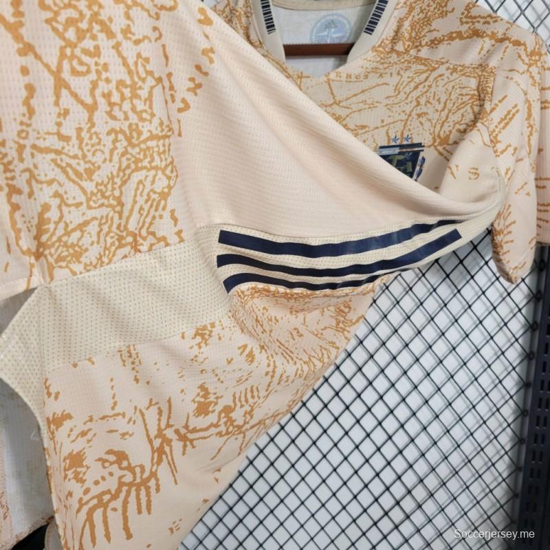 قميص الأرجنتين التذكاري ريترو 2021 إصدار الأرجنتين التذكاري
