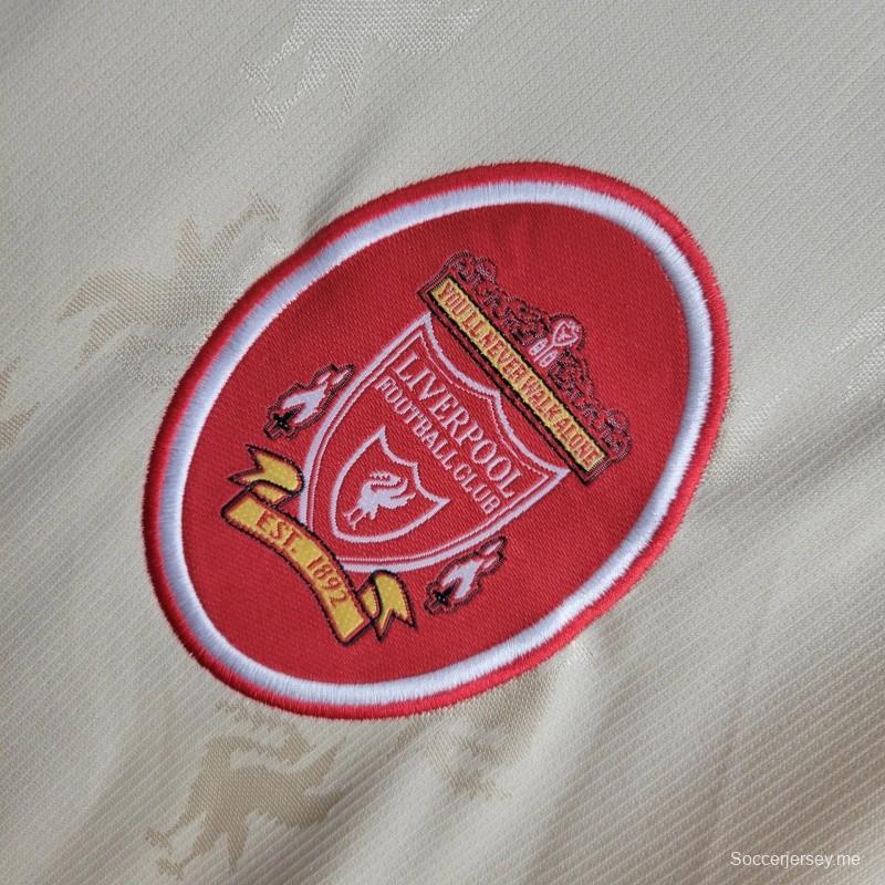 قميص فريق ليفربول 1996/1996/96 ريترو خارج الديار
