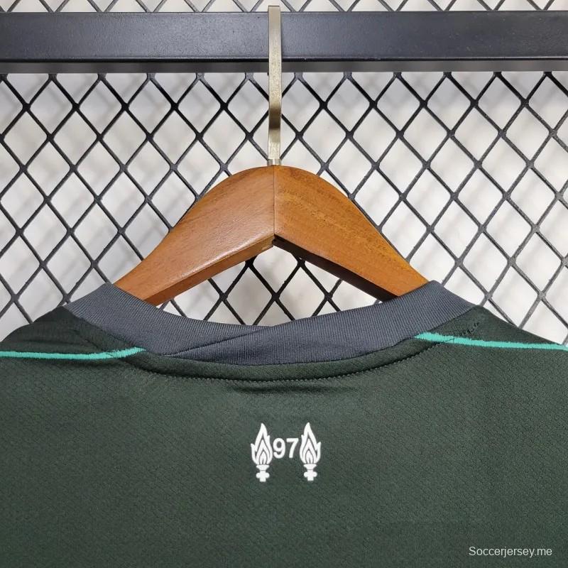 24/25 قميص ليفربول خارجي أسود اللون أسود اللون 24/25
