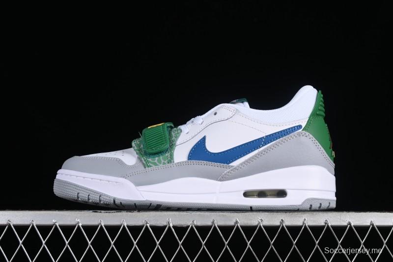 Nike Air Jordan Legacy AJ312 Low Strap Triple Fusion Sneakers - CD9054-140