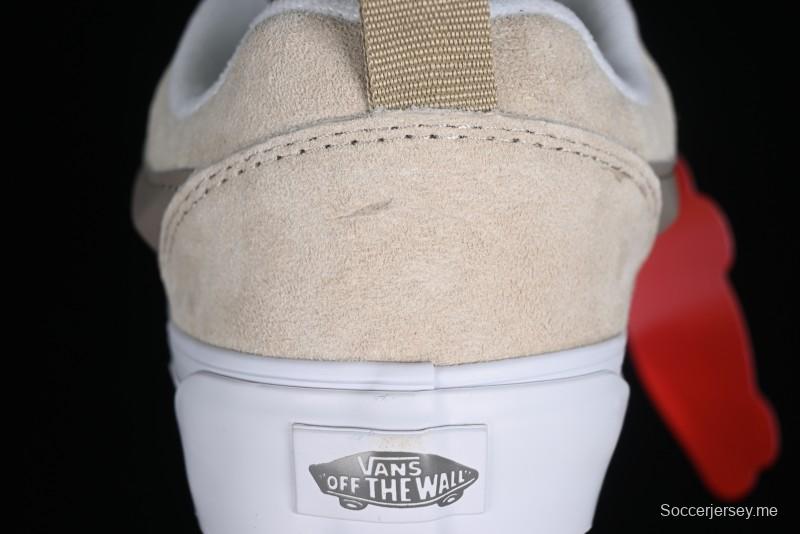 Vans Classics Knu Skool Cream Coffee Chunky Tongue Platform Sneakers - VN0009QCJD8