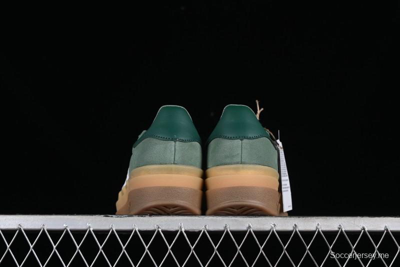 Adidas Originals Gazelle Bold ID6998 Low-Top Sneakers with Thick Sole for Casual Wear, Slip-Resistant and Durable