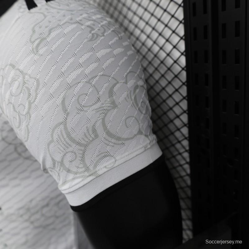 إصدار اللاعب 2024 قميص قميص قميص معبد اليابان بالحبر 2024
